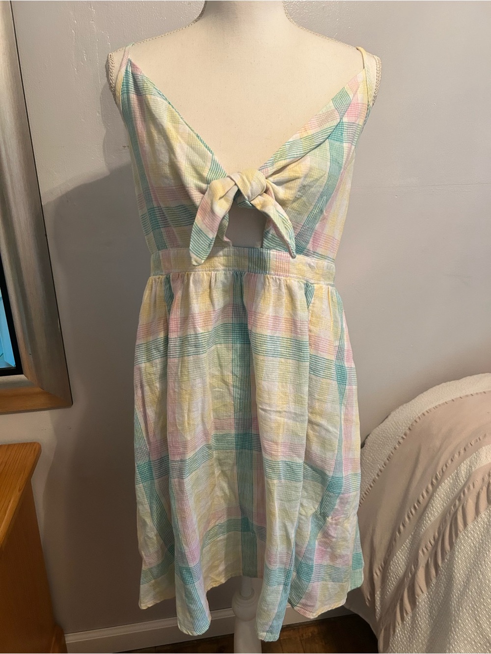 Old Navy Linen Dress with Pockets